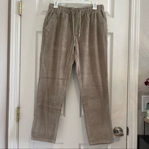 Men’s Corduroy Pants in Beige